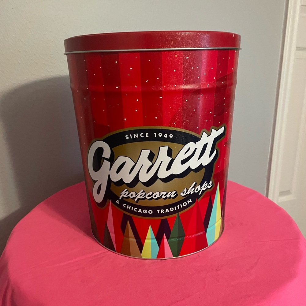 Garrett Popcorn Tin